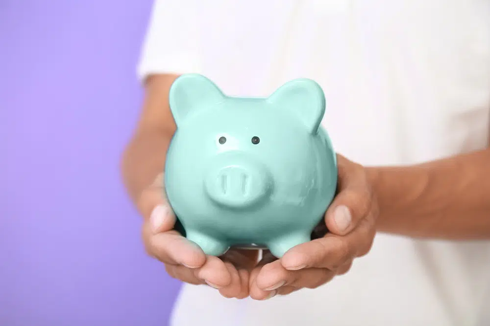 piggy-bank accountant